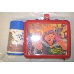  Vintage Disney Plastic Lunchbox  Hunchback of Notre Dame 