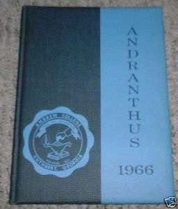 1966 Andrew College Yearbook Annual Cuthbert GA  