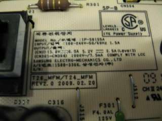 Samsung Model # T240HD Power & Inverter IP 58155A  