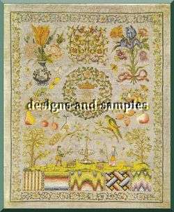 17th  19th CENTURIES SAMPLERS   EMBROIDERY PATTERNS  