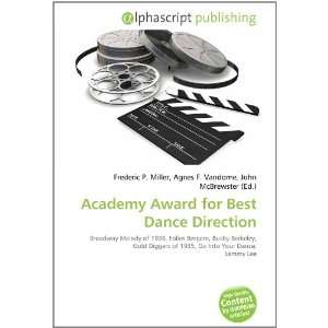  Academy Award for Best Dance Direction (9786133708396 