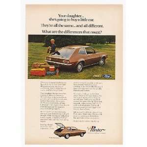  1971 Ford Pinto Runabout Differences Your Daughter Print 