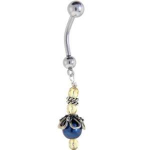    Studio Katia   Gwendolyn Dangling Belly Button Ring Jewelry