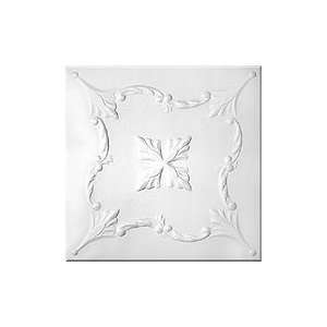    Faux Ceiling Tile   20x20 Saratov White Foam