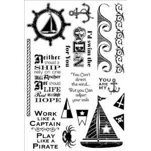  Darcies Cling Mounted Stamps, Adjust Your Sails