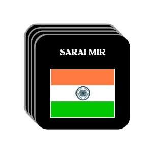  India   SARAI MIR Set of 4 Mini Mousepad Coasters 