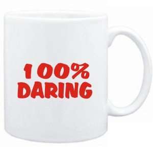  Mug White  100% daring  Adjetives