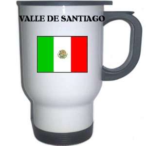  Mexico   VALLE DE SANTIAGO White Stainless Steel Mug 