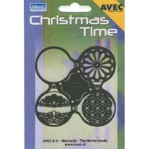   Christmas Time Embossing Cutting Stencil Ornaments