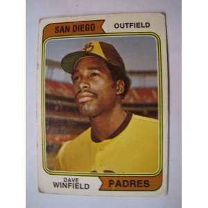  1974 Topps Dave Winfield Padres RC
