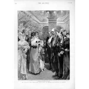 Marquess Salisbury At Constitutional Club 1894 Print
