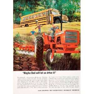  1965 Ad Allis Chalmers Tractor Milwaukee Farm Machinery 