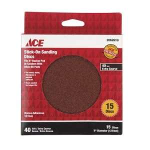  Pk/15 Ace 5 Stick On Sanding Disc (2062610)