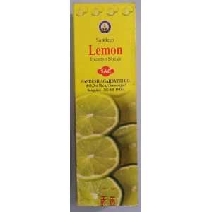    Lemon Incense   SAC (Sandesh) 8 Stick Box