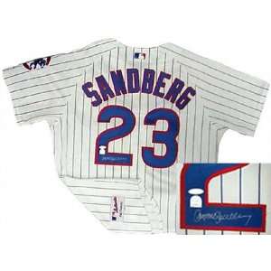 Ryne Sandberg Chicago Cubs Autographed Authentic Jersey