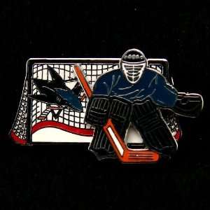  San Jose Sharks Moving Goalie Pin