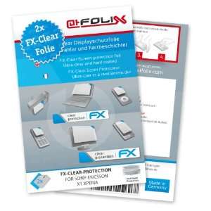  FX Clear Invisible screen protector for Sony Ericsson X1 XPERIA 