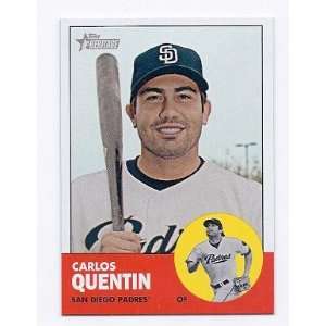 2012 Topps Heritage #254 Carlos Quentin San Diego Padres  