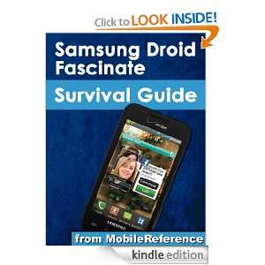 Samsung Droid Fascinate Survival Guide Step by Step User Guide for 