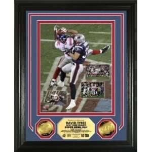  David Tyree SB 42 The Catch 24KT Gold Coin Photo Mint 
