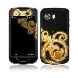  Samsung Omnia Pro (B7610) Decal Skin   Abstract Gold 