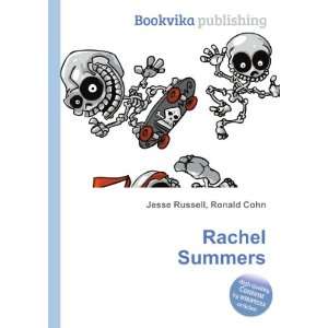 Rachel Summers Ronald Cohn Jesse Russell  Books