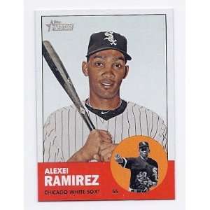  2012 Topps Heritage #271 Alexei Ramirez Chicago White Sox 