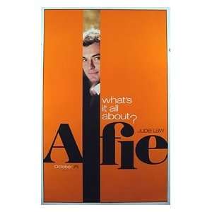  ALFIE ORIGINAL MOVIE POSTER