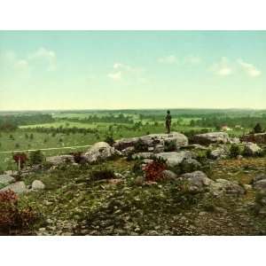 The Wheatfield and the Valley of Death at Gettysburg Military Park 