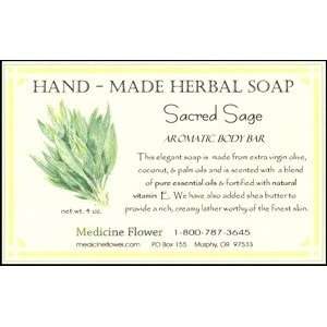  Soap Sacred Sage Natural Soap by Medicine Flower Beauty