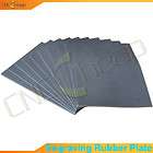 8pcs Rubber Sheet Printing Laser Engraver Engraving Sealer Stamp A4 