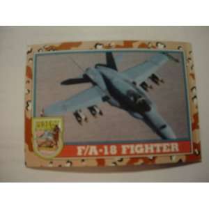   Collectors Cards, F/a 18 Fighter 2nd Series Card #132 