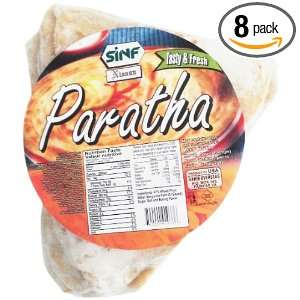 Sinf Nissan Plain Paratha, 5 Count (Pack of 8)  Grocery 