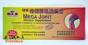   Bottles Mega Joint Dietary Supplement Chinese Herbal Drink Royal King