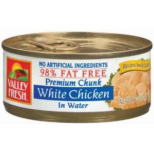 Valley Fresh Chunk Chicken in Water, 5 Grocery & Gourmet Food