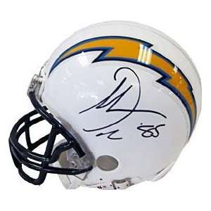  Antonio Gates Autographed San Diego Chargers Mini Helmet 