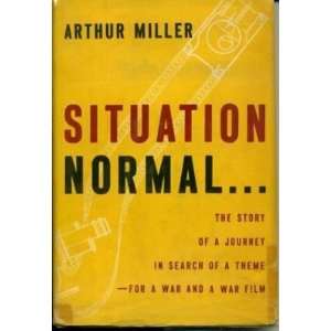  Arthur Miller Situation Normal Signed Autograph Book 