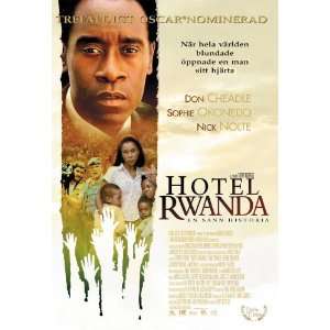  Hotel Rwanda (2004) 27 x 40 Movie Poster Swedish Style A 