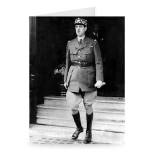  General De Gaulle   Greeting Card (Pack of 2)   7x5 inch 