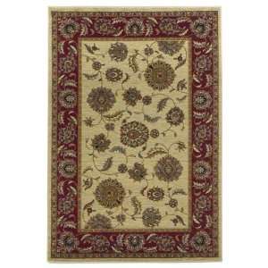  Kas Lifestyles 5435 Ivory/Red 311 x 53 Area Rug 