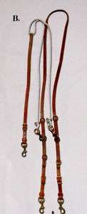 New German Martingale horse tack Rope (Amish Made) H846  