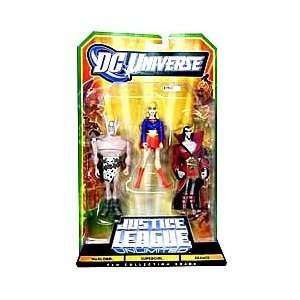   Justice League Unlimited Supergirl, Warlord, and Deimos Toys & Games