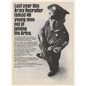  1967 Army Recruiter SFC Russ Miller Lake Charles LA Print 