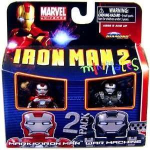   35 Mini Figure 2Pack Iron Man Mark V & War Machine Toys & Games
