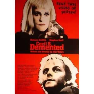  Cecil B. Demented Video Poster Movie Poster Single Sided 