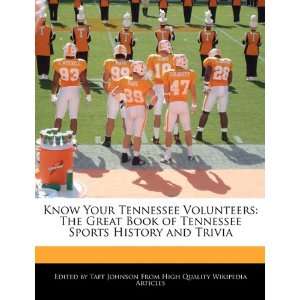  Know Your Tennessee Volunteers The Great Book of 