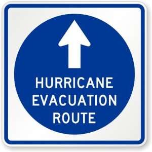  Hurricane Evacuation Route (Straight Arrow) Diamond Grade 