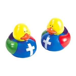  Color of Faith Rubber Duckies (1 dz) Toys & Games