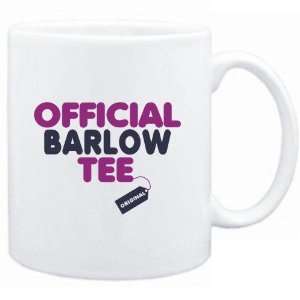 Mug White  Official Barlow tee   Original  Last Names  