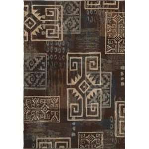 Shaw   Newport   Plainview Area Rug   111 x 77   Brown  